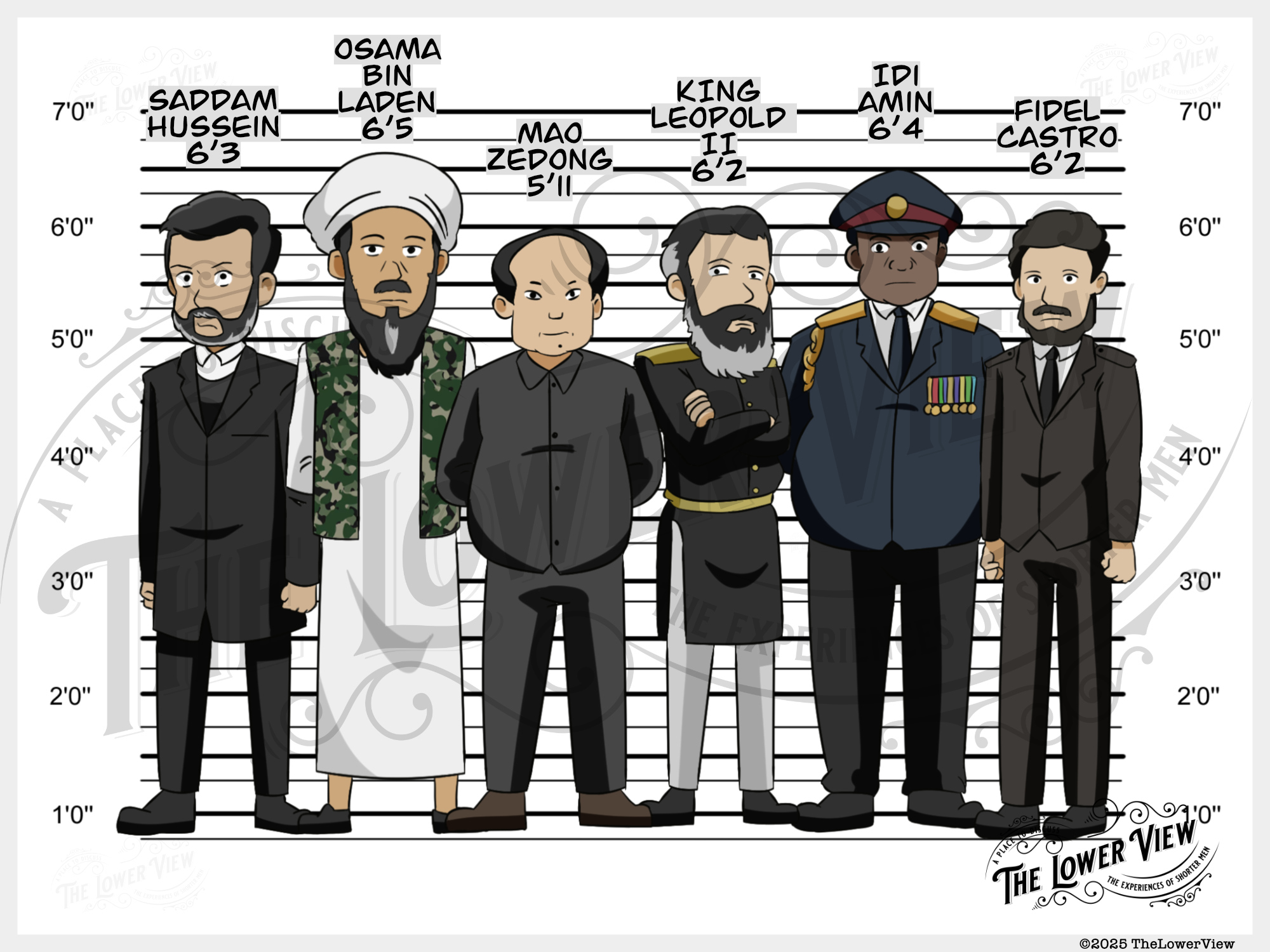 World's Tallest Dictators